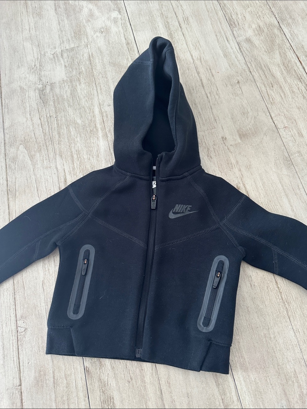Nike Tech Fleece Hoodie Baby Boys 12 M Full Zip Up Jacket